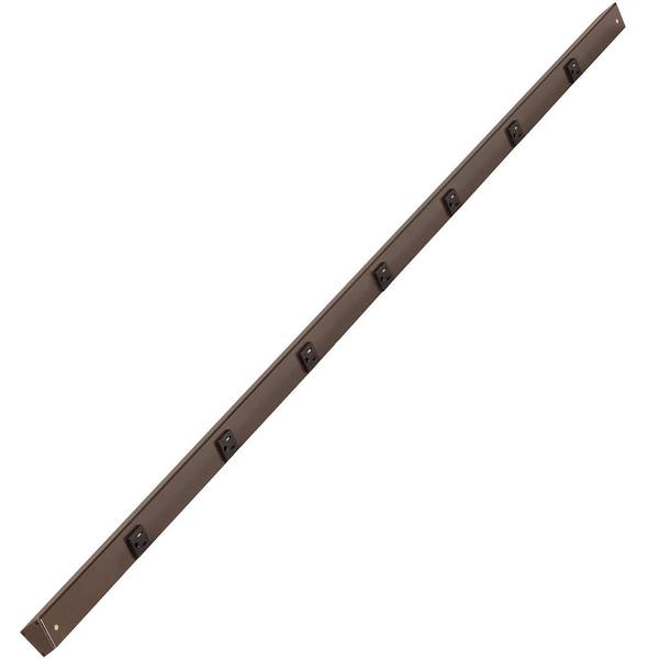 60" 15 amp 120 volt Bronze Under Cabinet Power Strip